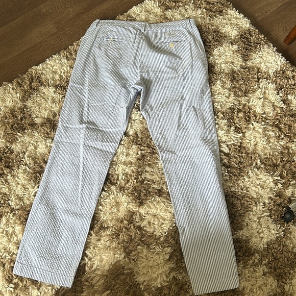 Vineyard Vines Men's Blue Seersucker Striped Pants 32x30 - Picture 7 of 7